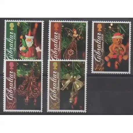 Gibraltar - 2009 - No 1354/1358 - Noël Bon Plan