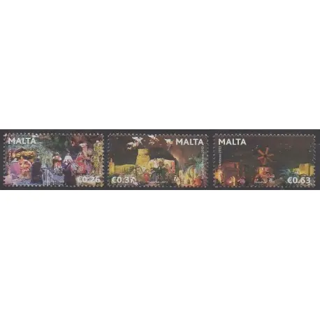 Malte - 2013 - No 1766/1768 - Noël Haute Qualité