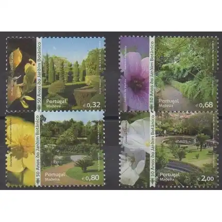 Portugal (Madère) - 2010 - No 307/310 - Parcs et jardins Meilleure Qualité