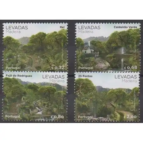 Portugal (Madère) - 2012 - No 325/328 - Parcs et jardins Meilleur Prix