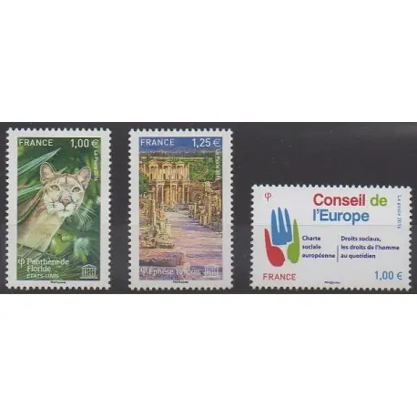 Vente Directe France - Timbres de service - 2016 - No 166/168