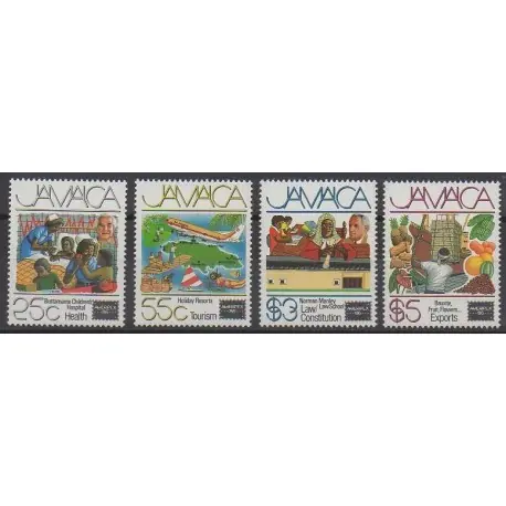 Offre Spéciale Jamaïque - 1986 - No 645/648 - Philatélie