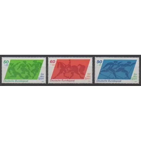 Livraison Express Allemagne occidentale (RFA) - 1980 - No 896/898 - Sports divers