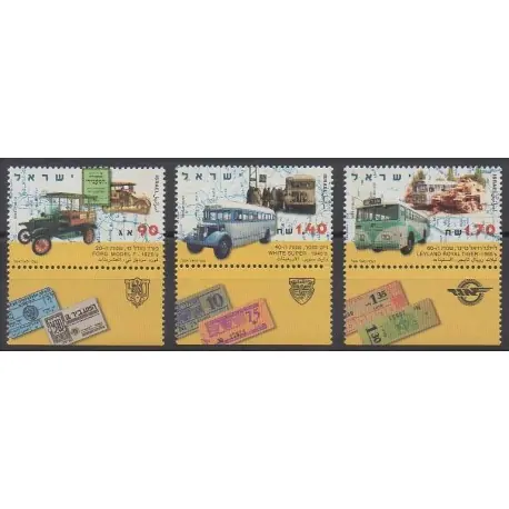 Offre Exclusive Israël - 1994 - No 1263/1265 - Transports