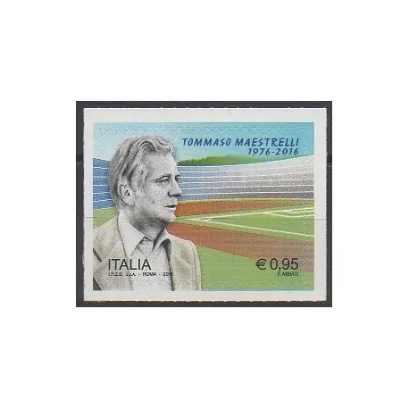 Italie - 2016 - No 3723 - Football Prix Promo