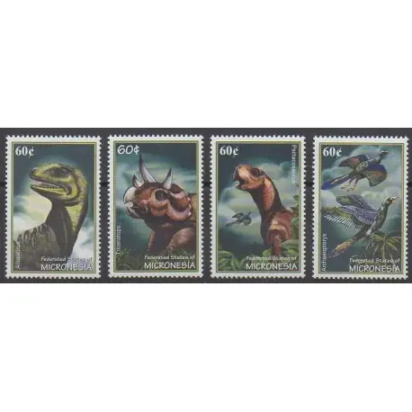 Micronésie - 2001 - No 1028/1031 - Animaux préhistoriques Offre Du Jour