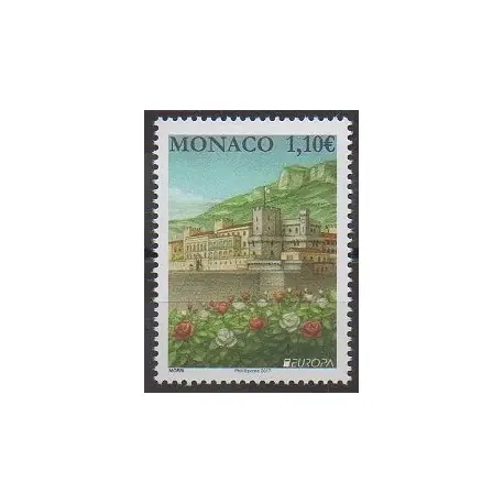 Monaco - 2017 - No 3089 - Châteaux - Europa Réduction