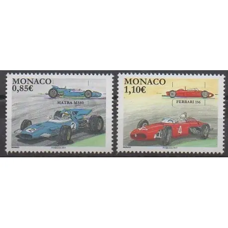 Monaco - 2017 - No 3072/3073 - Voitures Certifié