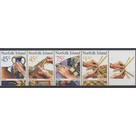 Norfolk - 1999 - No 671/674 - Artisanat ou métiers Seulement Aujourd’hui