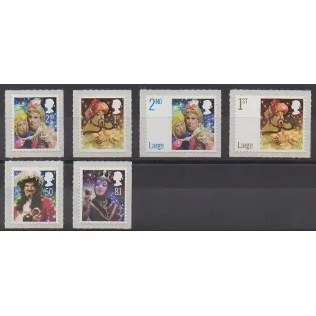 Grande-Bretagne - 2008 - No 3067/3072 - Littérature - Noël Affaire À Saisir