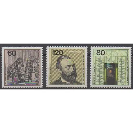 Bon Marché Allemagne occidentale (RFA) - 1984 - No 1050/1052 - Service postal