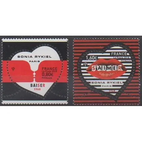 Top Qualité France - Poste - 2018 - No 5198/5199 - Mode