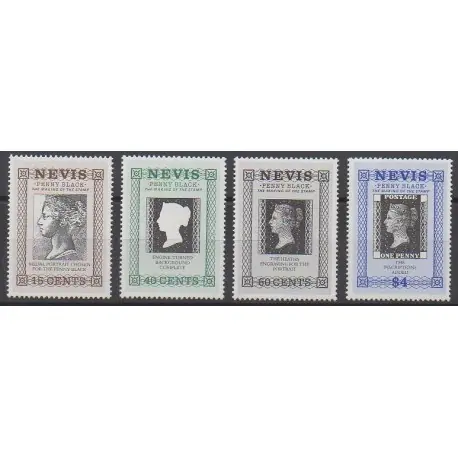 Nevis - 1990 - No 525/528 - Philatélie Livraison Mondiale