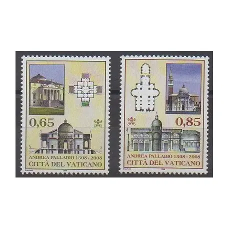 Affaire À Saisir Vatican - 2008 - No 1476/1477 - Architecture