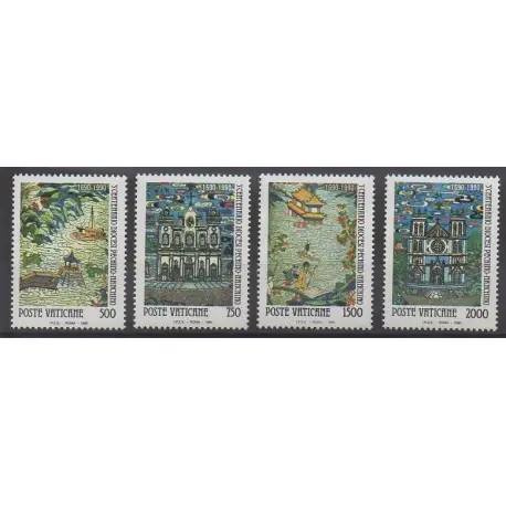 Vatican - 1990 - No 882/885 Affaire À Saisir