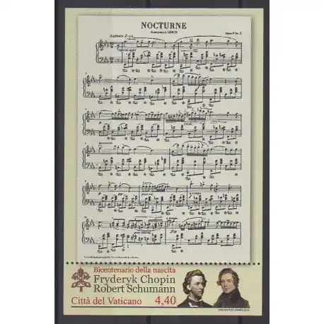 Vente Flash Vatican - 2010 - No BF36 - Musique