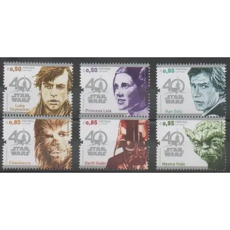 Portugal - 2017 - No 4278/4283 - Cinéma Expédition Rapide