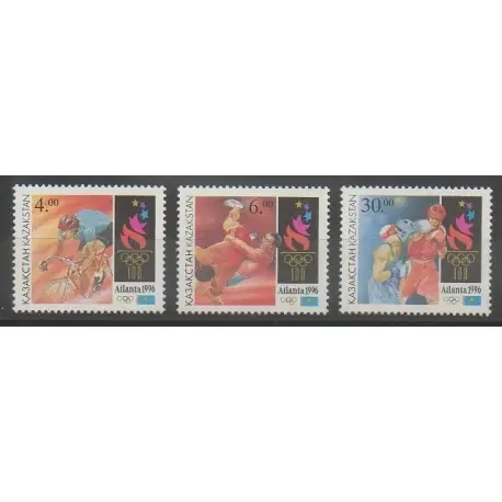 Offre Du Jour Kazakhstan - 1996 - No 100/102 - Jeux Olympiques d'été