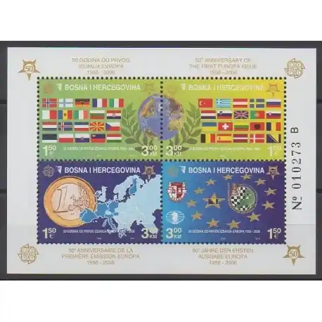 Bosnie-Herzégovine - 2005 - No BF27 - Europe - Échecs Populaire