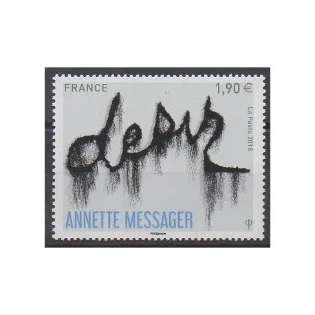Nouveauté France - Poste - 2018 - No 5202 - Peinture