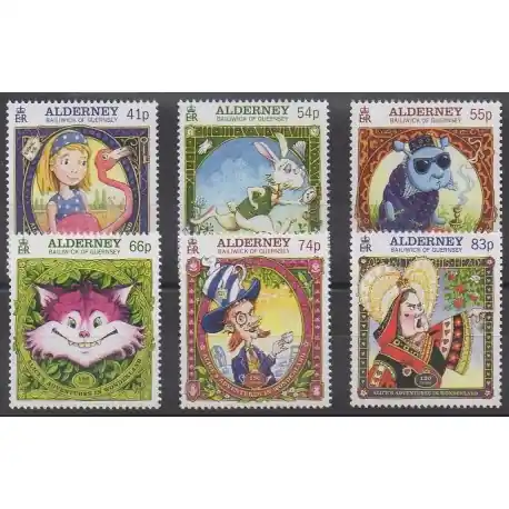 Offre Du Jour Aurigny (Alderney) - 2015 - No 520/525 - Littérature