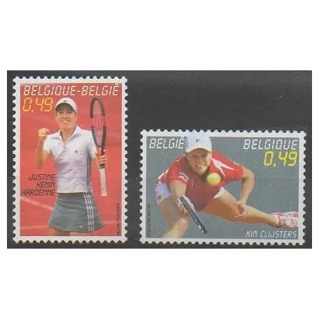 Belgique - 2003 - No 3214/3215 - Sports divers Livraison Mondiale