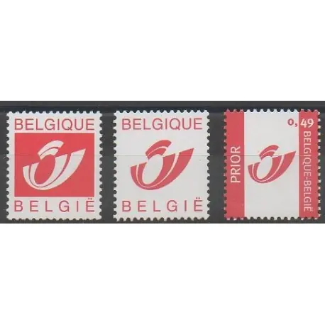 Belgique - 2002 - No 3138B/3138D - Service postal Nouveauté