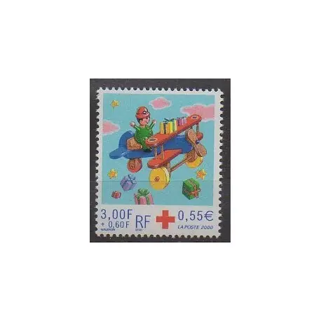 Achetez Aujourd’hui France - Poste - 2000 - No 3362 - Santé ou Croix-Rouge