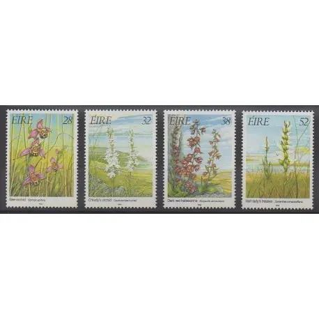 Irlande - 1993 - No 824/827 - Fleurs Gros Lot