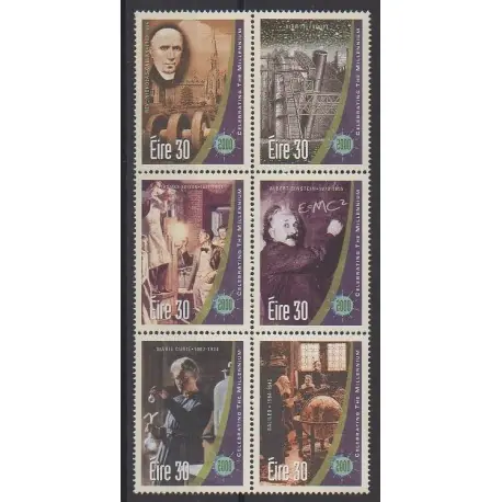 Irlande - 2000 - No 1220/1225 - Sciences et Techniques Prix Bas