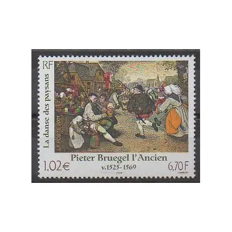 Petit Prix France - Poste - 2001 - No 3369 - Peinture