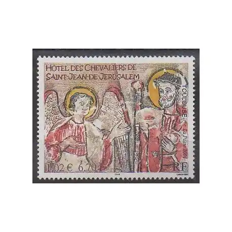 Pas Cher France - Poste - 2001 - No 3385 - Religion - Peinture