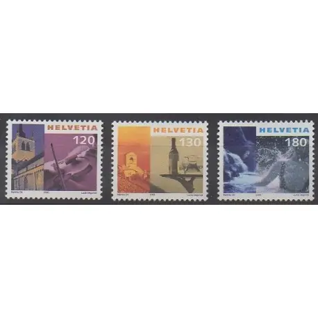 Offre Spéciale Suisse - 2000 - No 1654A/1654C - Tourisme