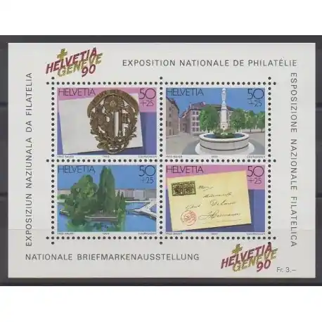 Marque Suisse - 1990 - No BF26 - Philatélie