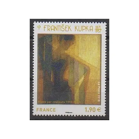 France - Poste - 2018 - No 5206 - Peinture Certifié