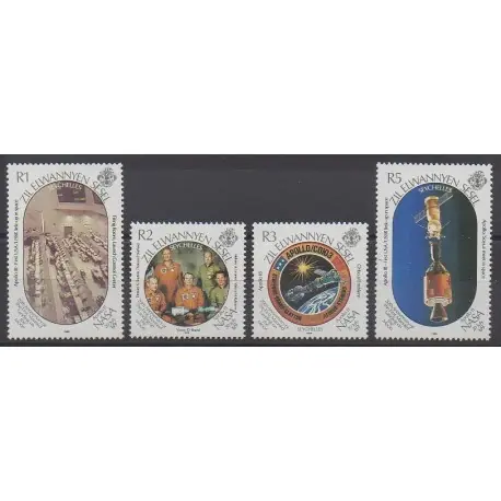 Meilleure Vente Seychelles Zil Eloigne Sesel - 1989 - No 182/185 - Espace