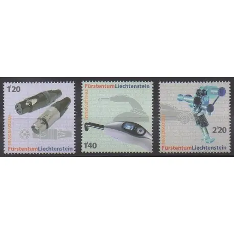 Liechtenstein - 2008 - No 1439/1441 - Sciences et Techniques Gros Lot