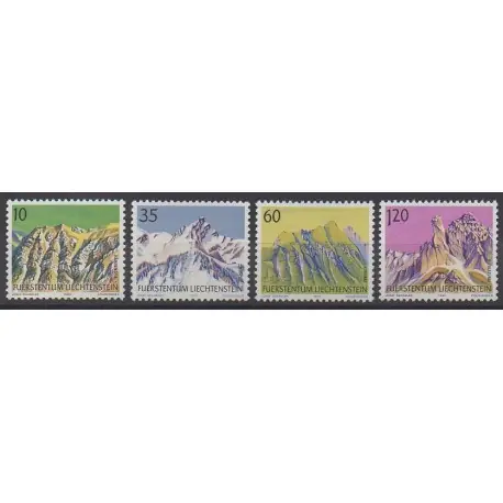 Liechtenstein - 1990 - No 941/944 - Sites Acheter En Ligne