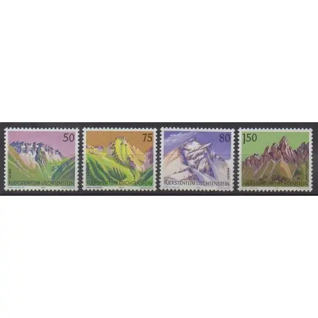 Liechtenstein - 1989 - No 915/918 - Sites Offre Exclusive