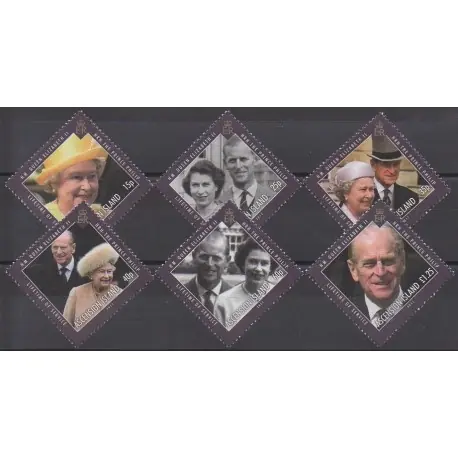 Ascension - 2011 - No 1021/1026 - Royauté - Principauté Satisfait Ou Remboursé