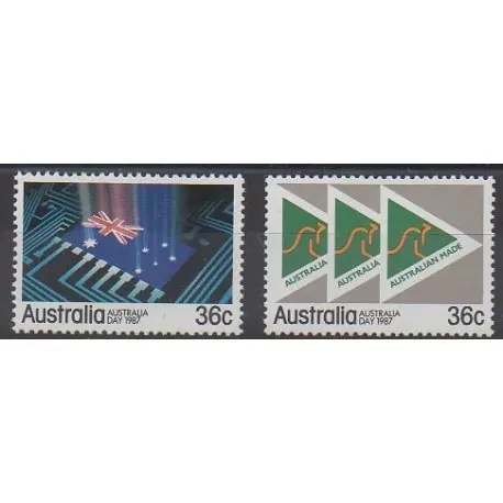 Australie - 1987 - No 984/985 Soldes