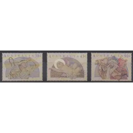 Australie - 1991 - No 1228/1230 - Noël Meilleur Choix