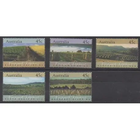 Australie - 1992 - No 1258/1262 - Gastronomie Solde