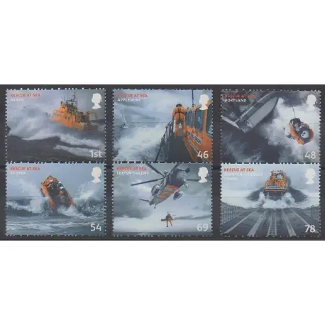Grande-Bretagne - 2008 - No 2992/2997 - Pompiers Offre Spéciale