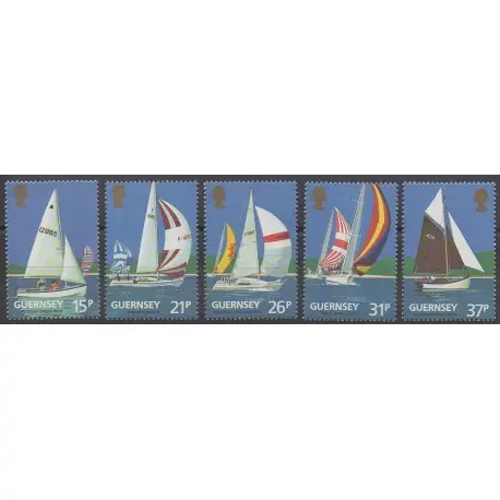 Guernesey - 1991 - No 524/528 - Navigation Offre Du Jour