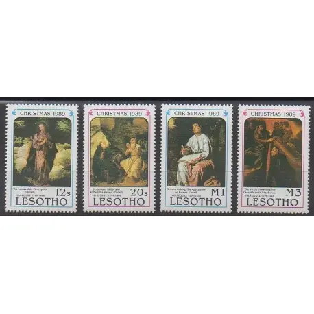 Acheter Direct Lesotho - 1989 - No 881/884 - Noël