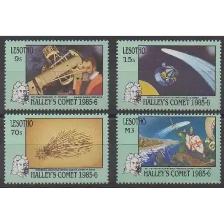 Lesotho - 1986 - No 677/680 - Astronomie Top Vente