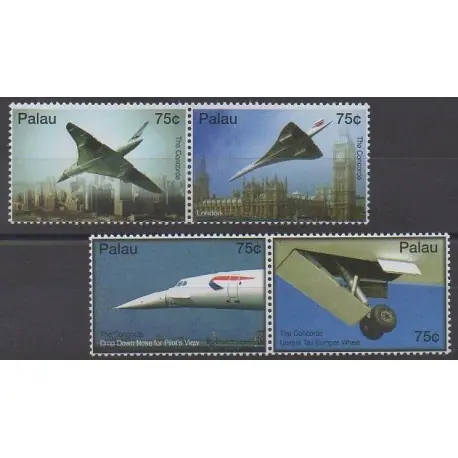 Prix Bas Palau - 2006 - No 2258/2259 - 2264/2265 - Aviation