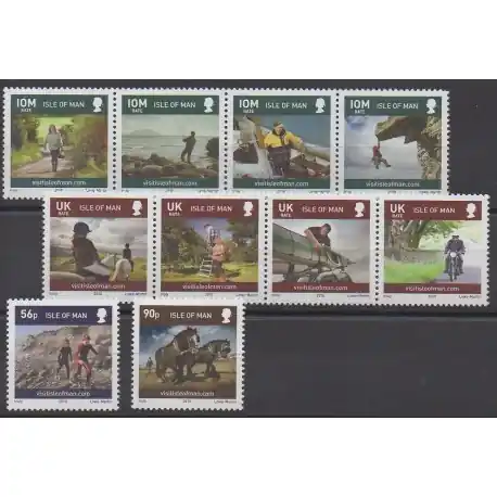 Artisanat Man (Ile de) - 2010 - No 1602/1611 - Tourisme