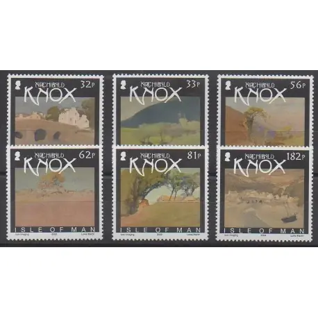 Man (Ile de) - 2009 - No 1586/1591 - Peinture Tendance